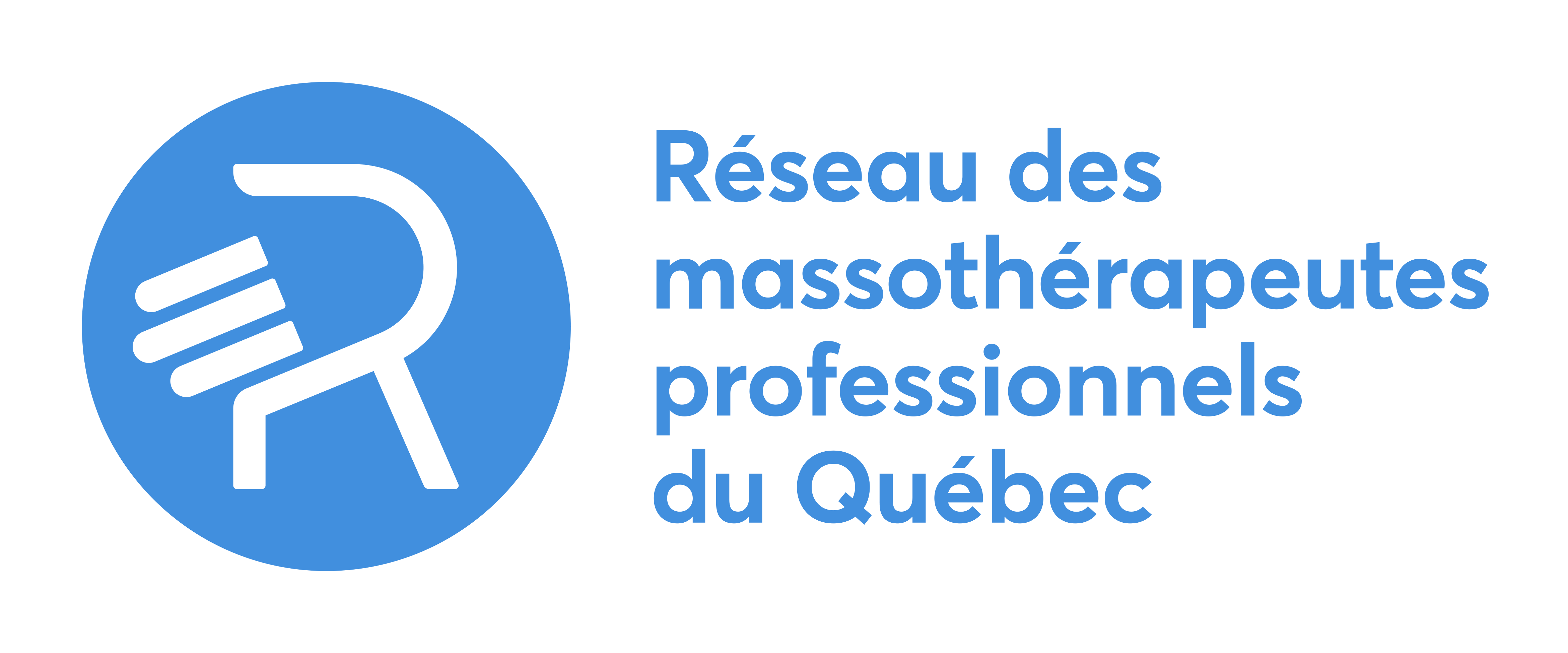 Le logo du Réseau des massothérapeutes professionnels du Québec